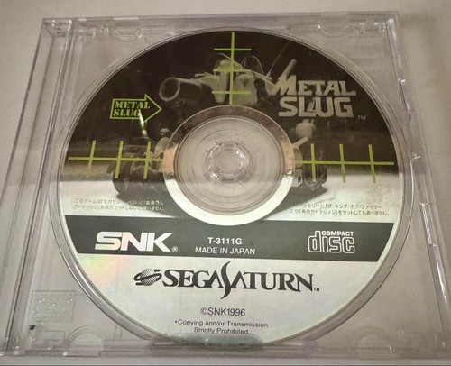 Metal slug sega saturn - metal,