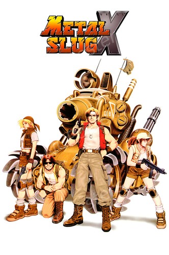 Metal slug arcade ps1 - metal, x